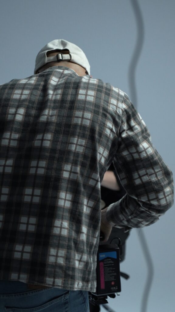 Kadr "Behind The Scenes: Rycerz - Basia Giewont" / Realizator Filip Malinowski, Studio Ryklamy