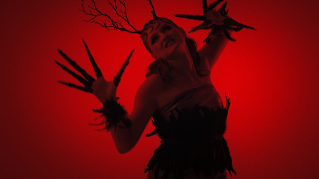 Kadr teledysku Basia Giewont - "Rycerz"