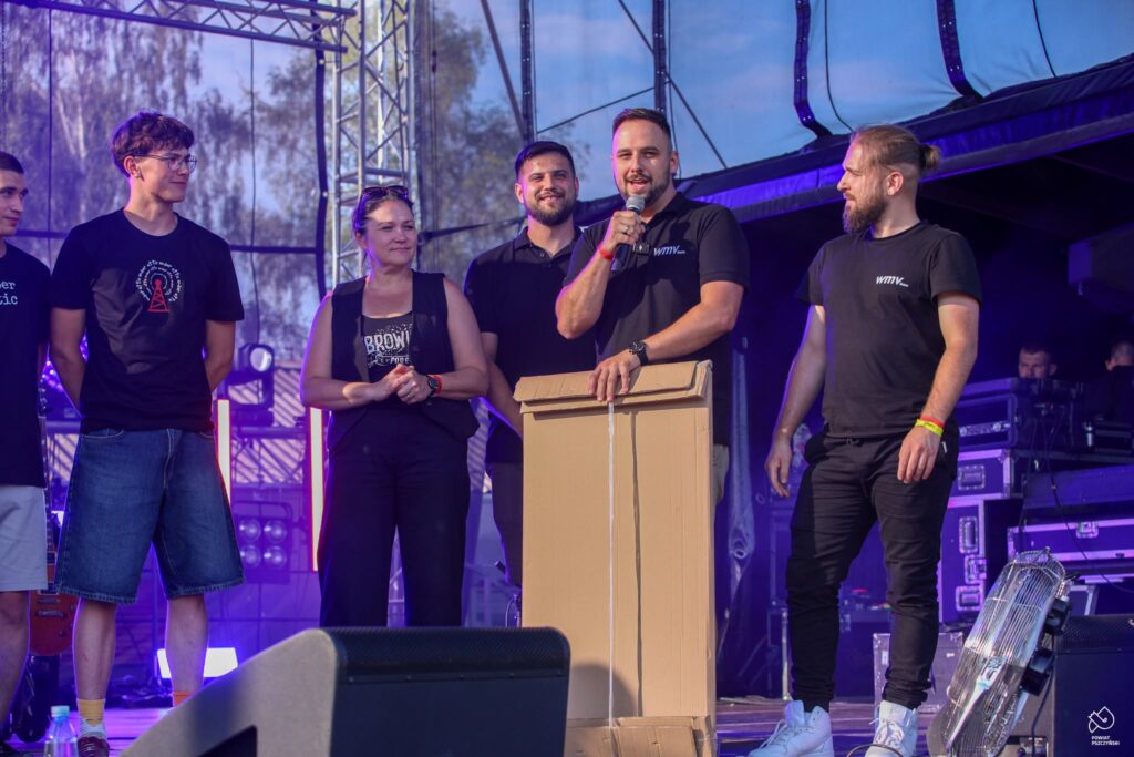WMV Team i AMber Attic na scenie Żubrowisko Festival 2026 / Fot. Żubrowisko Festival, Powiat Pszczyna