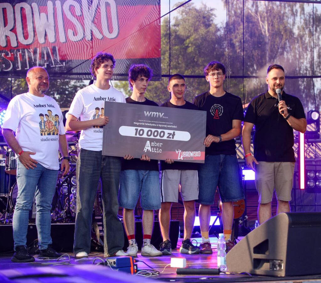 Wręczenie nagrody WMV Team dla Amber Attic / Żubrowisko 2026