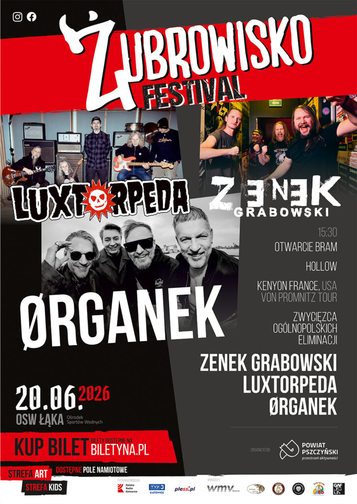 Plakat Żubrowisko Festiwal 2026